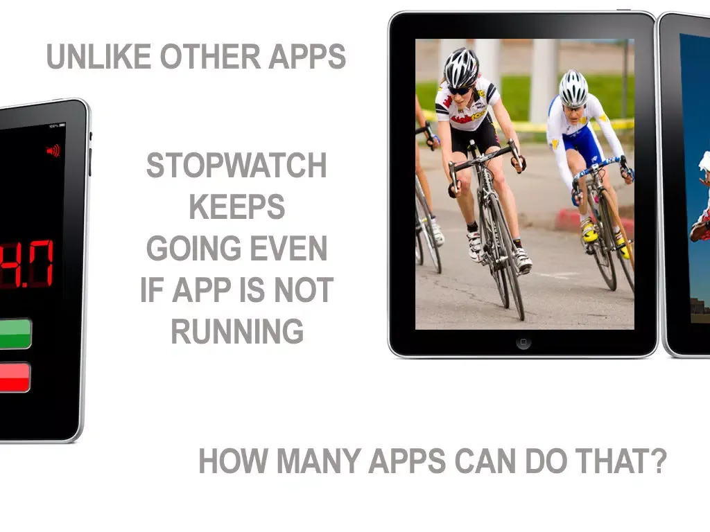 Capturas de pantalla de Big Stopwatch & Speak HD iPad 