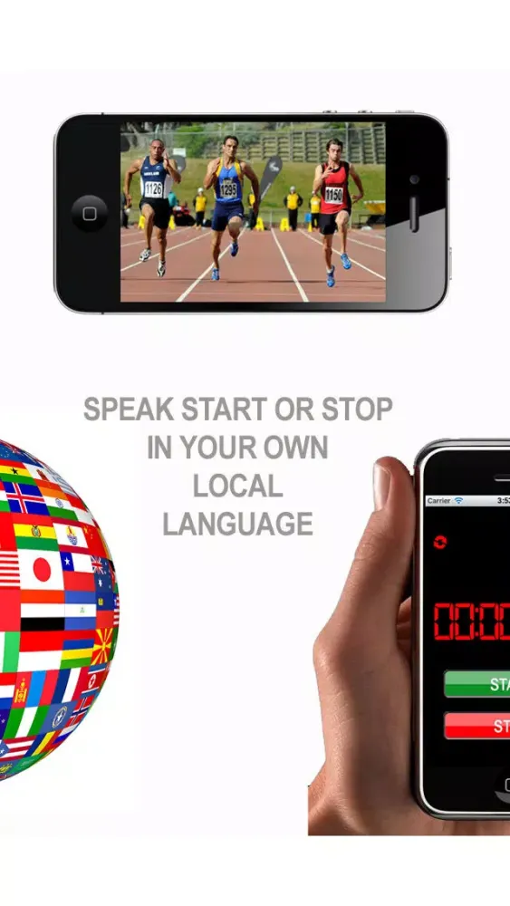 Capturas de pantalla de Big Stopwatch & Speak HD
