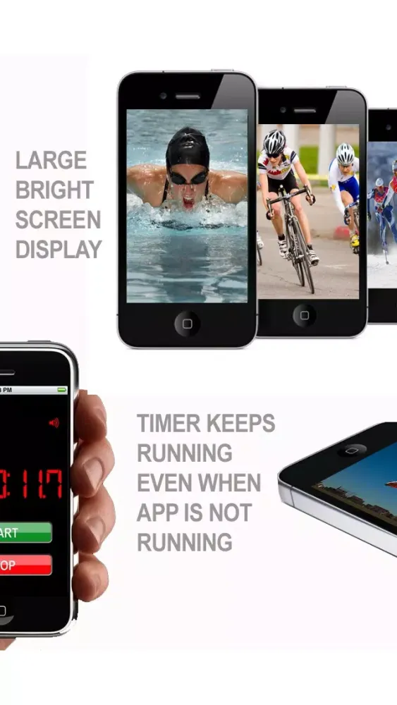 Capturas de pantalla de Big Stopwatch & Speak HD