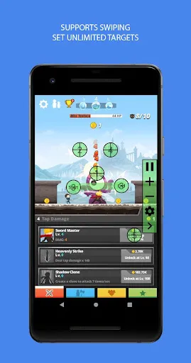 Tangkapan skrin QuickTouch - Automatic Clicker