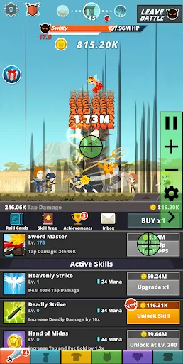 Tangkapan skrin QuickTouch - Automatic Clicker