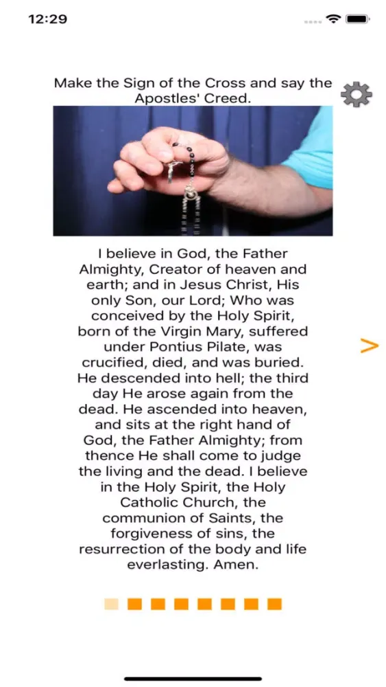 Capturas de pantalla de Simple Rosary Guide