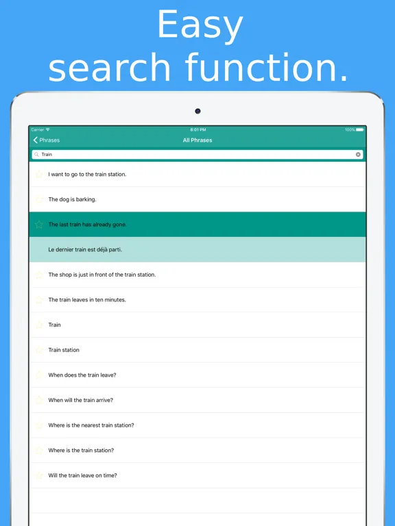 Simply Learn French : Travel Phrasebook For France iPad  Ekran Görüntüleri