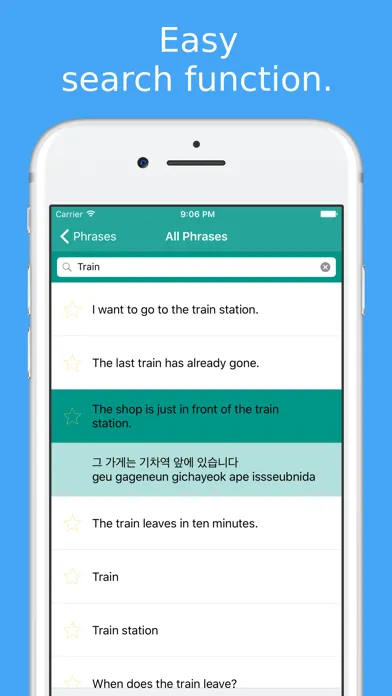 Screenshot di Simply Learn to Speak Korean