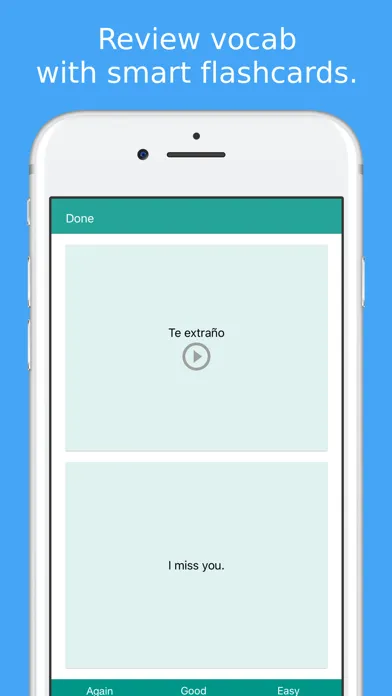 Capturas de tela do Simply Learn Mexican Spanish - Travel Phrasebook