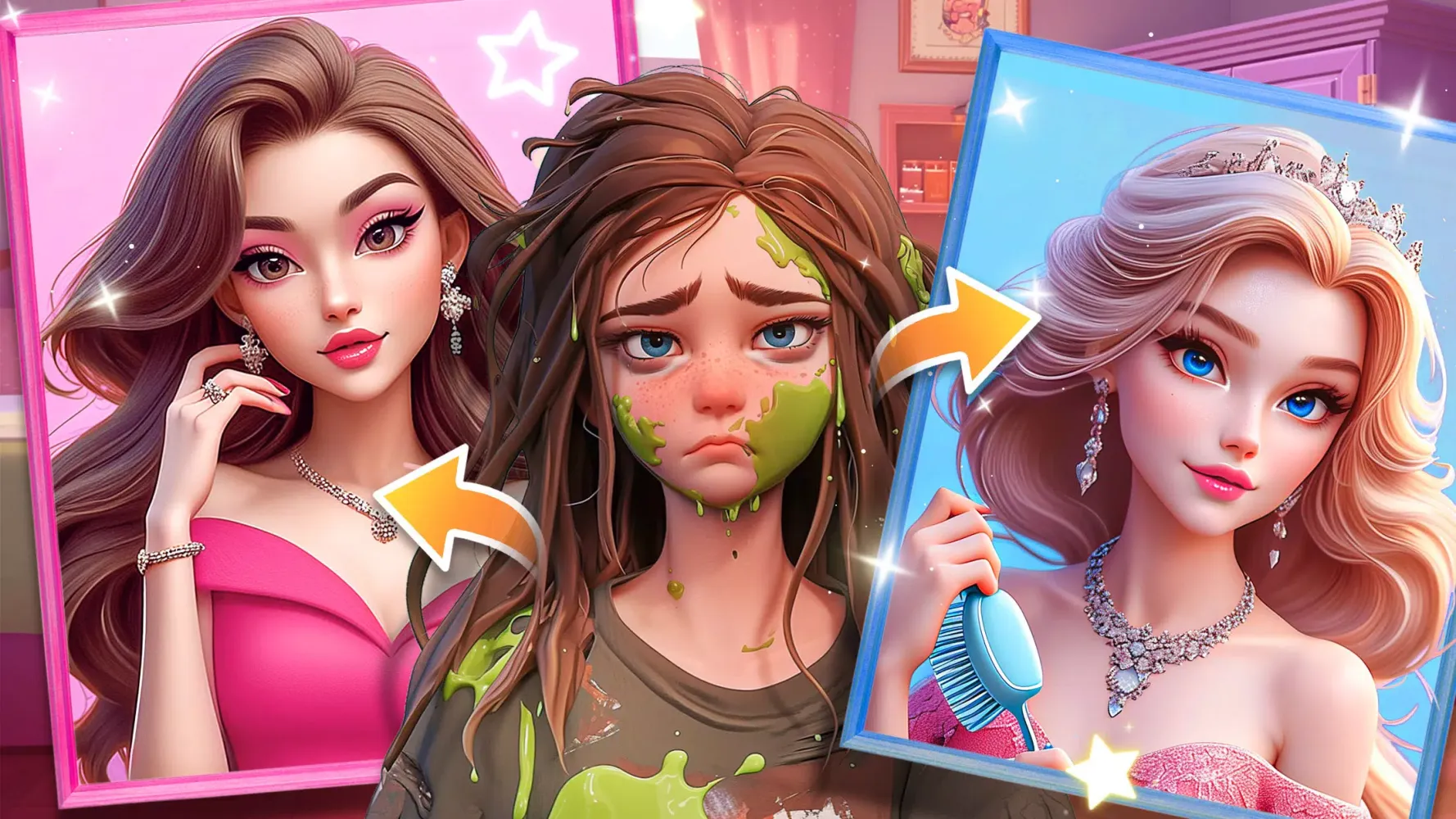 Capturas de pantalla de Fantasy Makeover
