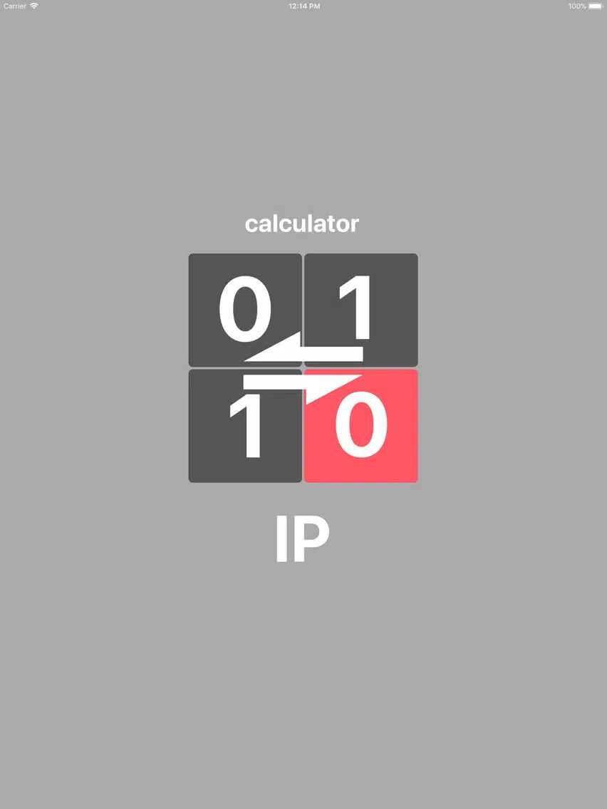 Tangkapan skrin IP Calculator professional iPad 