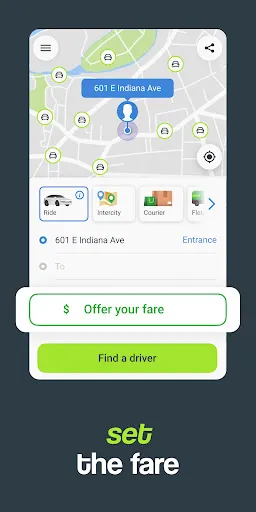 inDrive. Rides with fair fares应用截图