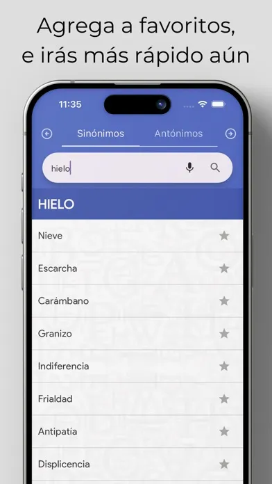 Sinónimos y Antónimos Offline应用截图