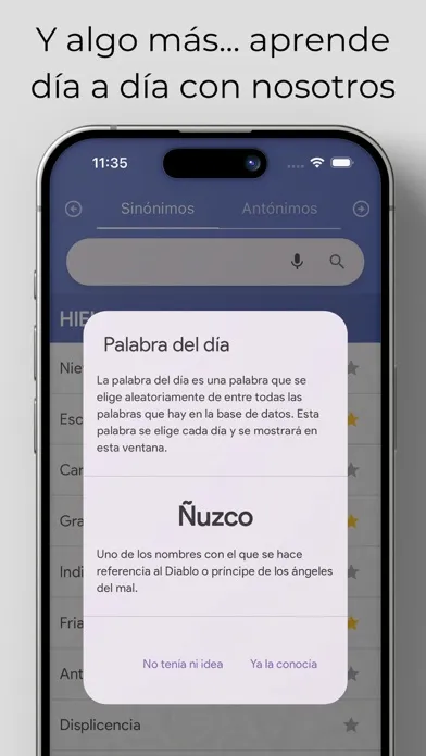 Sinónimos y Antónimos Offline应用截图