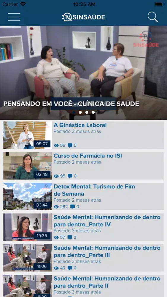 Screenshot di TV Sinsaúde