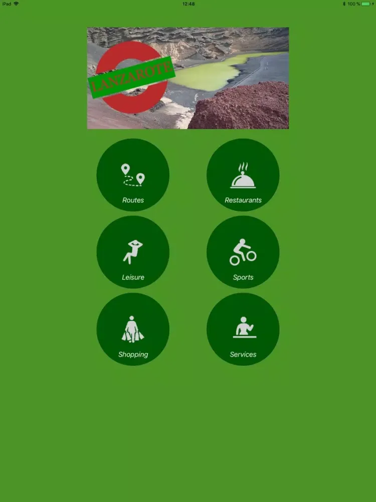 Rutas Claras de Lanzarote iPad  スクリーンショット