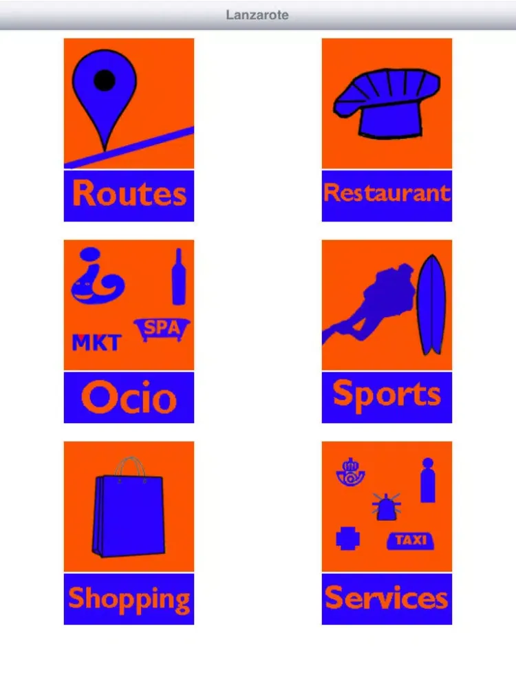 Captures d'écran de Offline Maps&Routes Lanzarote iPad 