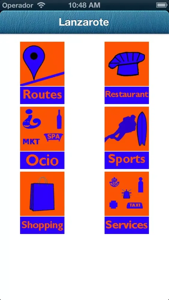 Captures d'écran de Offline Maps&Routes Lanzarote