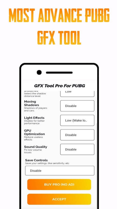 GFX Tool PUBG Pro-screenshot-1