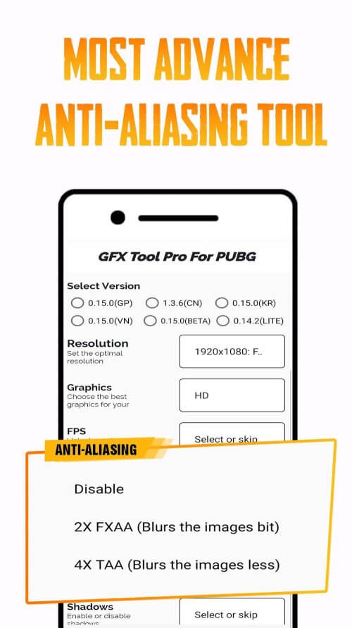 GFX Tool PUBG Pro-screenshot-4