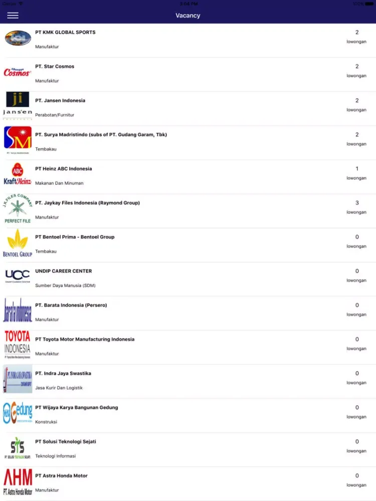 UCC Mobile iPad  Screenshots