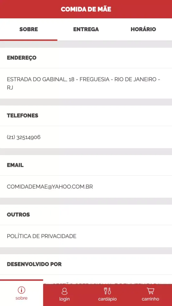 Comida de Mãe Screenshots