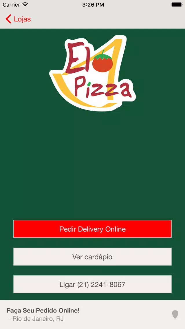 Capturas de pantalla de Elo Pizza