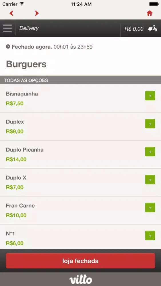 Gut's Burguer & Pizzaria应用截图