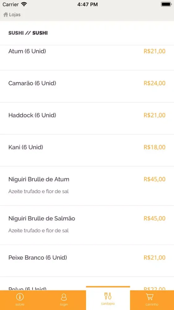 Koi Sushi Lounge স্ক্রিনশট