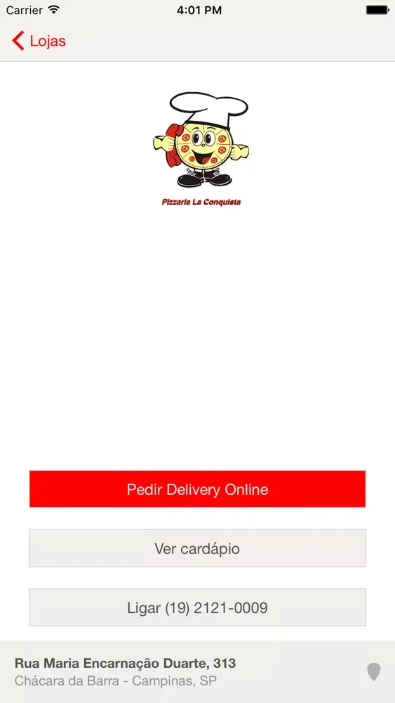 La Conquista Pizzaria應用截圖