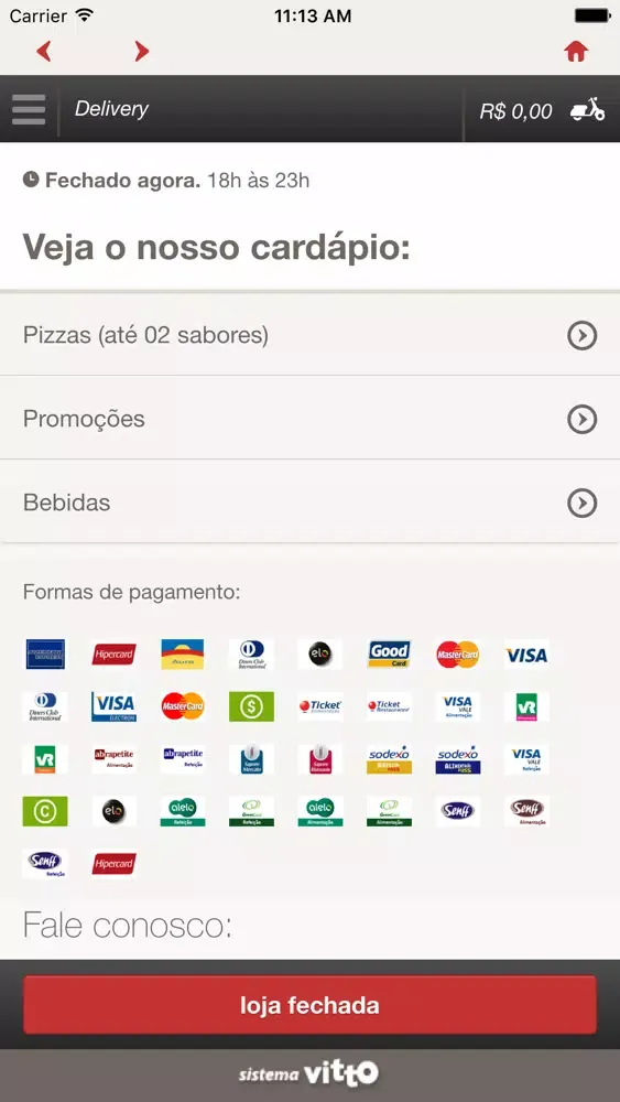 La Conquista Pizzaria應用截圖