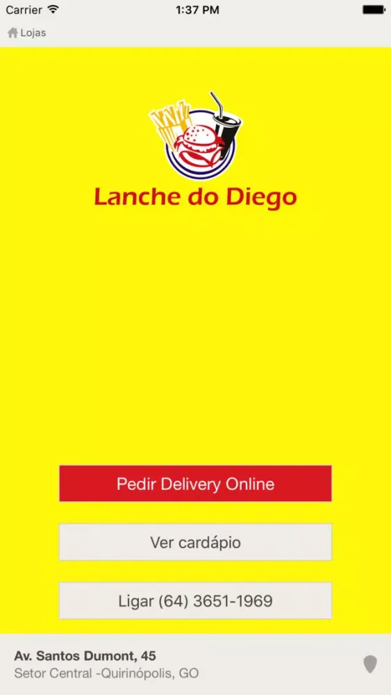 ภาพหน้าจอของ Lanche do Diego