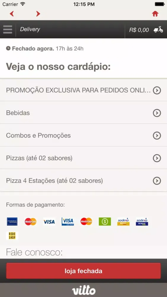 Mussarela & Cia Pizzaria Screenshots