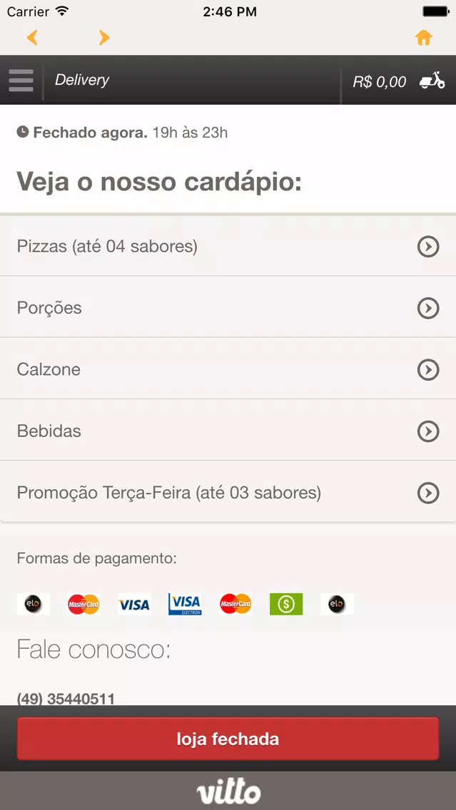 Nono Marco Disk Pizzas应用截图