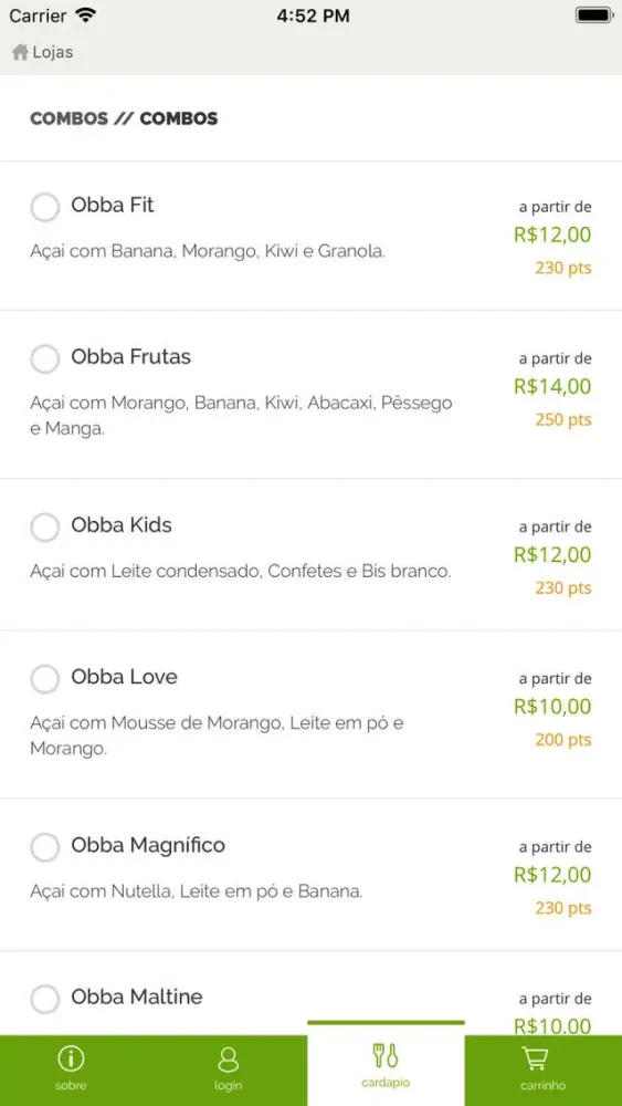 Obba Açaí应用截图