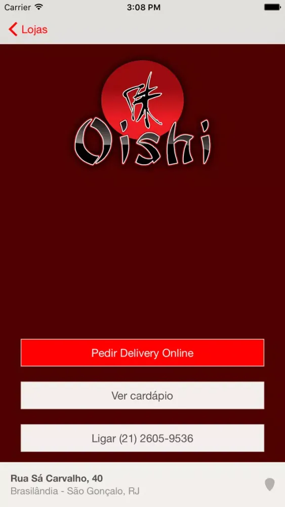 Скриншоты Oishi Restaurante Japonês