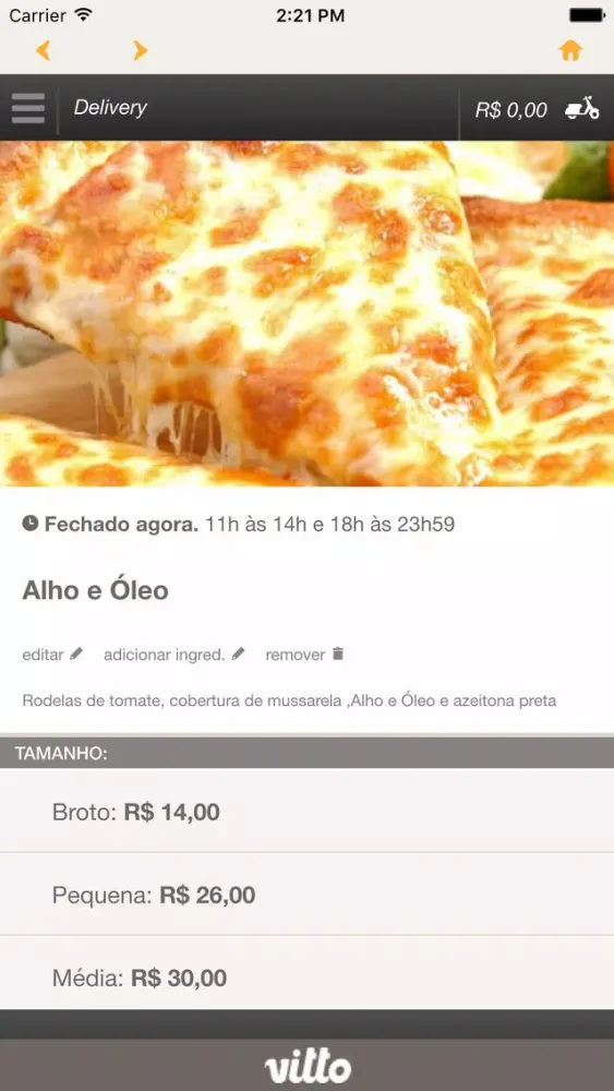 Скриншоты Papas Pizzas Delivery