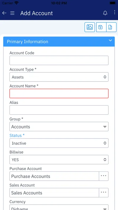 Zrzuty ekranu SITARAM PACT ERP