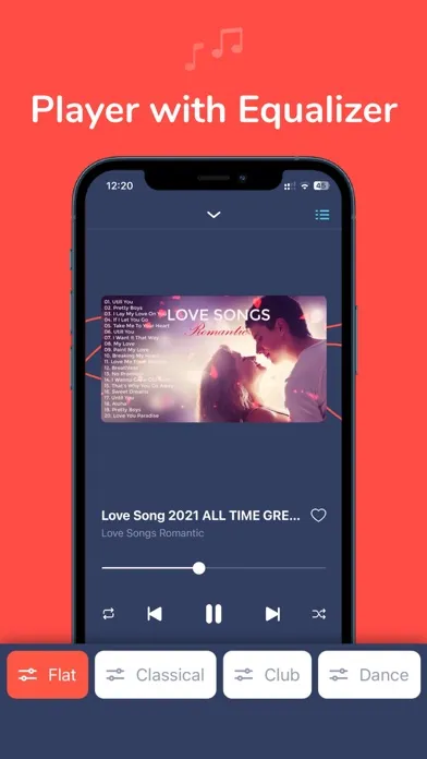 iMusic Player & Equalizer Screenshots