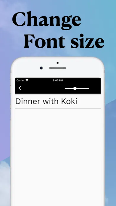Senior Note-Large Font Notepad Screenshots