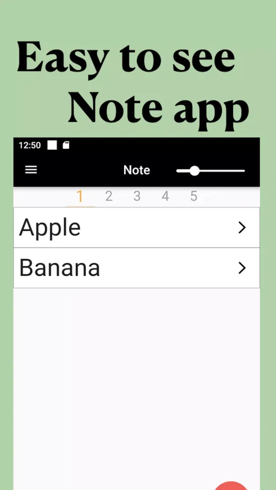 Senior Note-Large Text Notepad应用截图