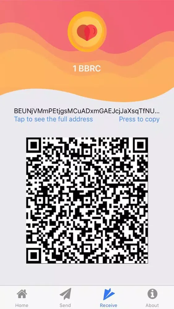 Blood Donation Coin Wallet Screenshots