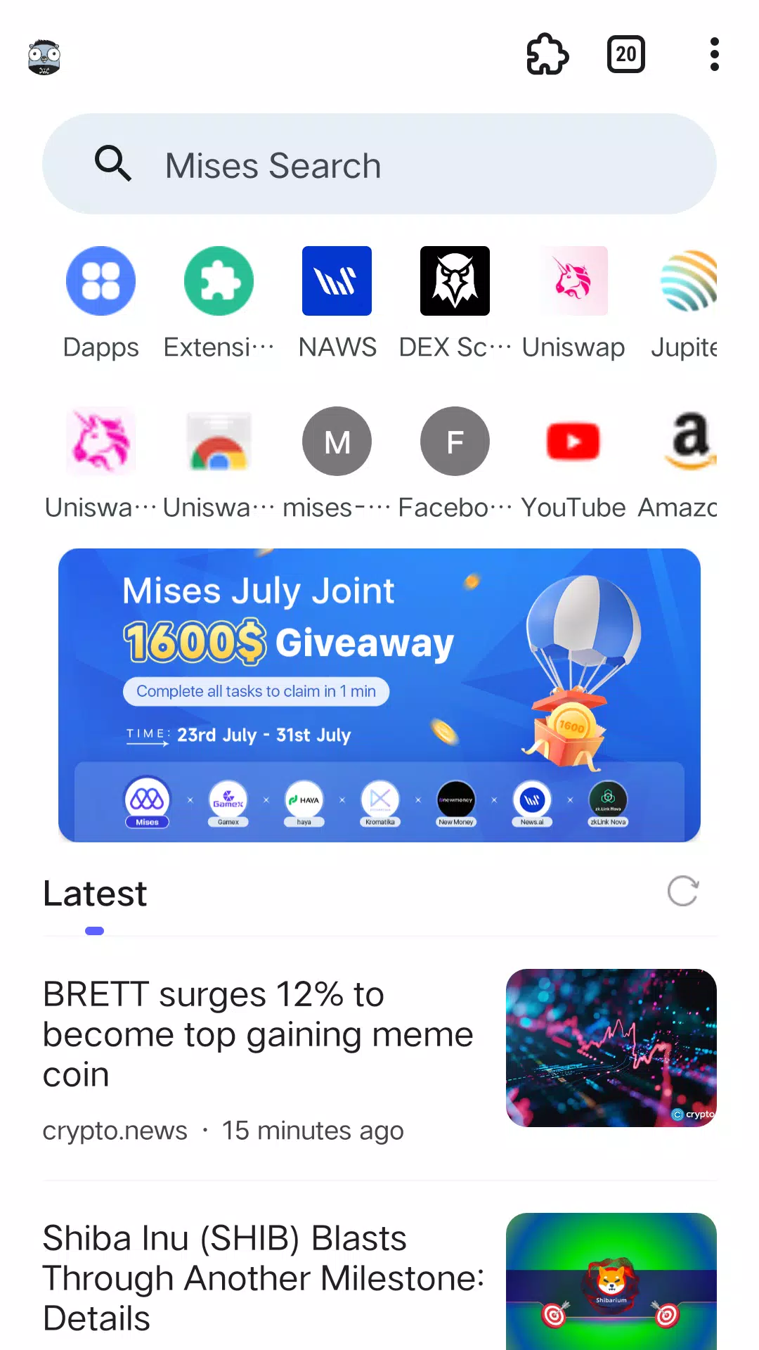 Mises Browser Screenshots1
