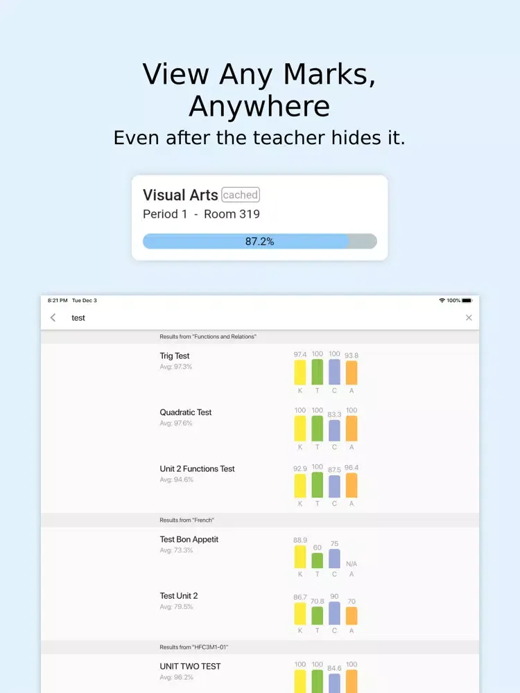 Ảnh chụp màn hình của YRDSB Teach Assist Pro iPad 