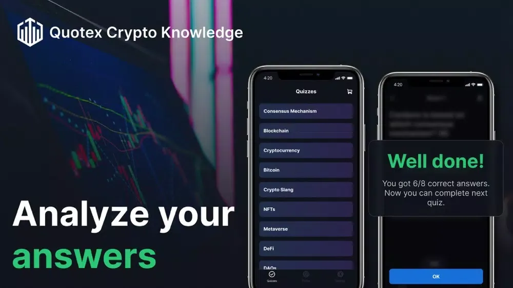 Скриншоты Quotex Crypto Knowledge
