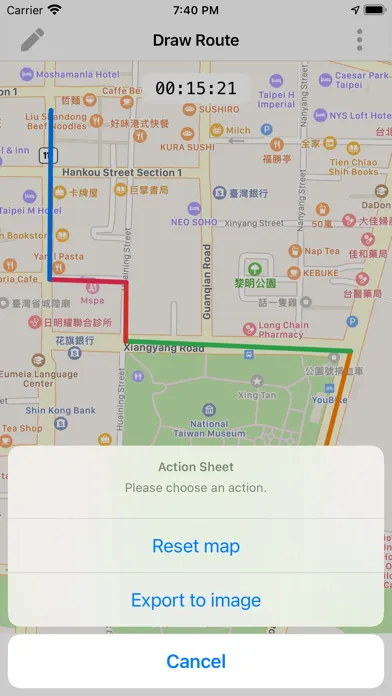 Draw Route on Map স্ক্রিনশট