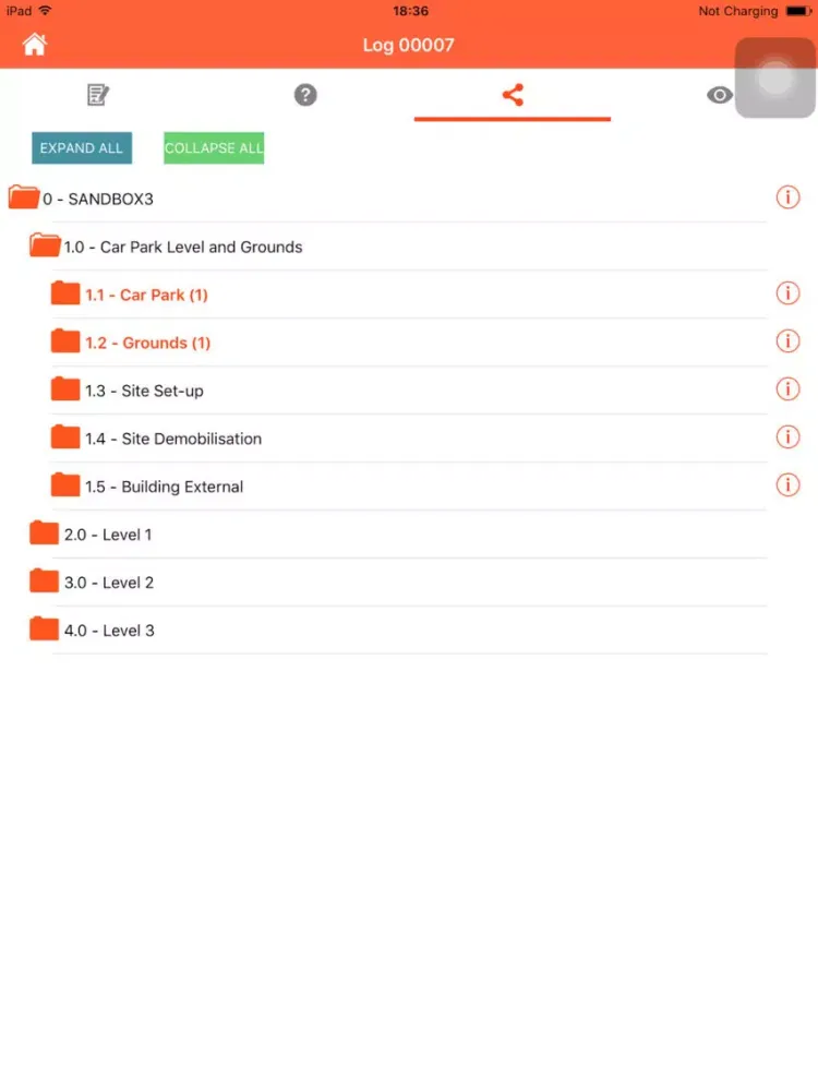 Tracka | ProjectTracka | The Ultimate Site Diary iPad  Screenshots