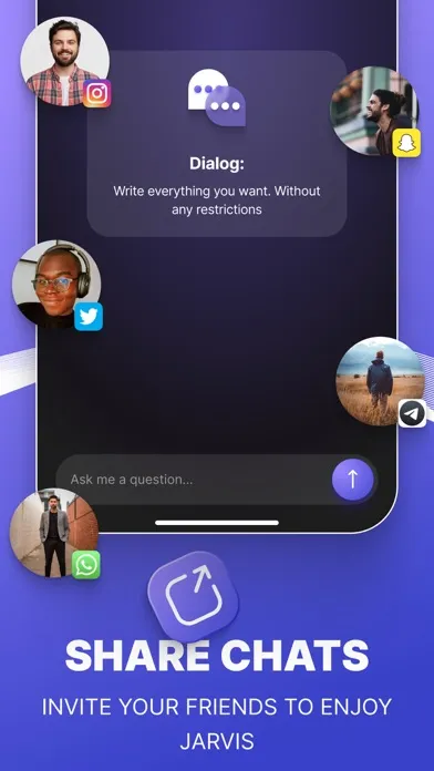 Jarvis Chat bot - AI Assistant Ekran Görüntüleri
