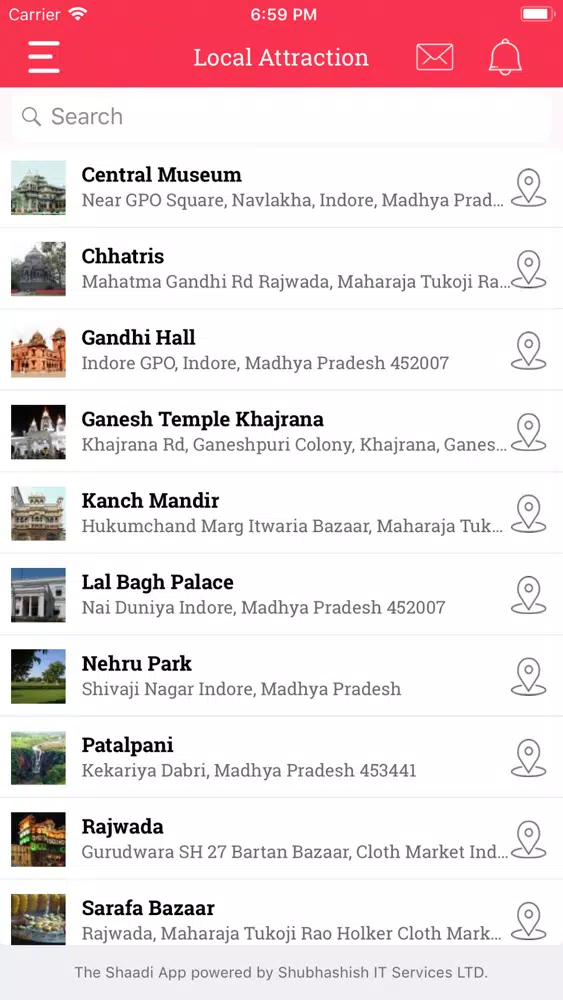 ภาพหน้าจอของ SITSL Wedding App