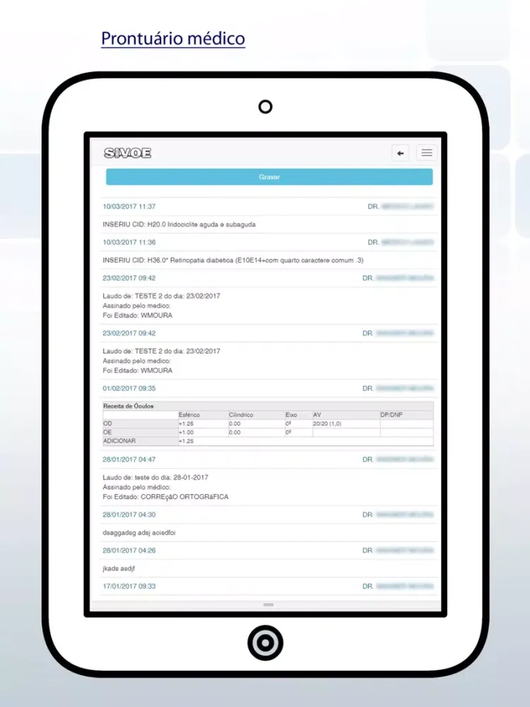 Sivoe Para Médicos iPad  Screenshots