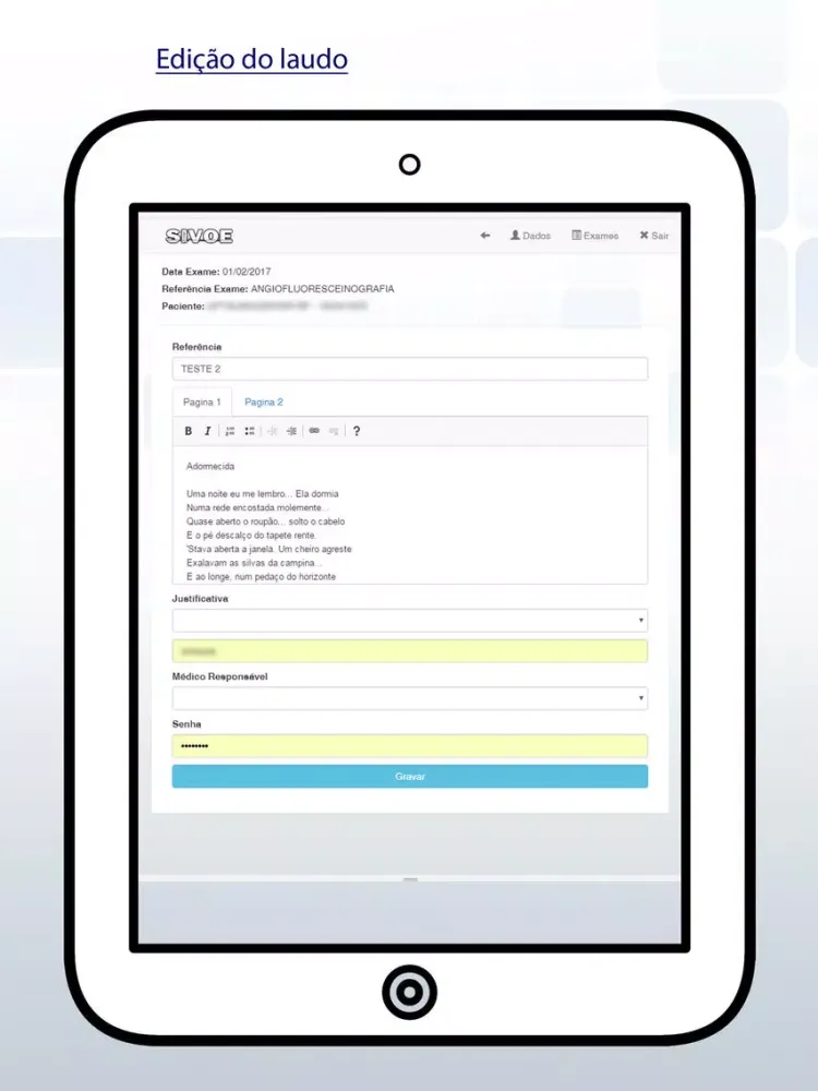 Sivoe Para Médicos iPad  Screenshots