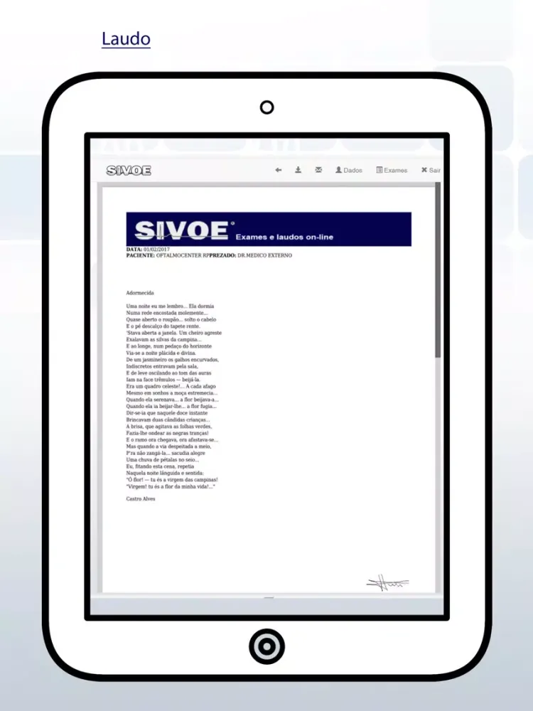 Sivoe Para Médicos iPad  Screenshots