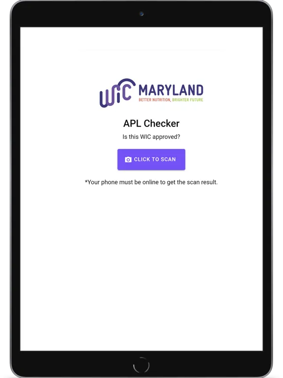 تصاویر WIC Vendor APL Checker iPad 