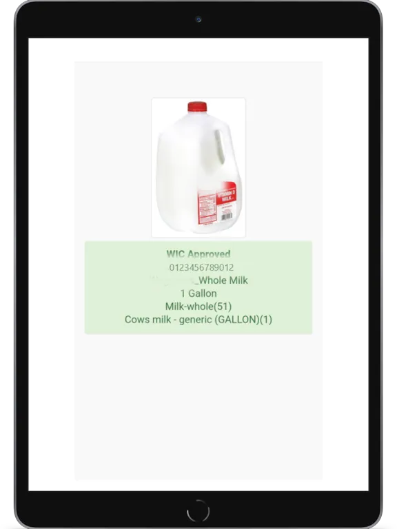 تصاویر WIC Vendor APL Checker iPad 